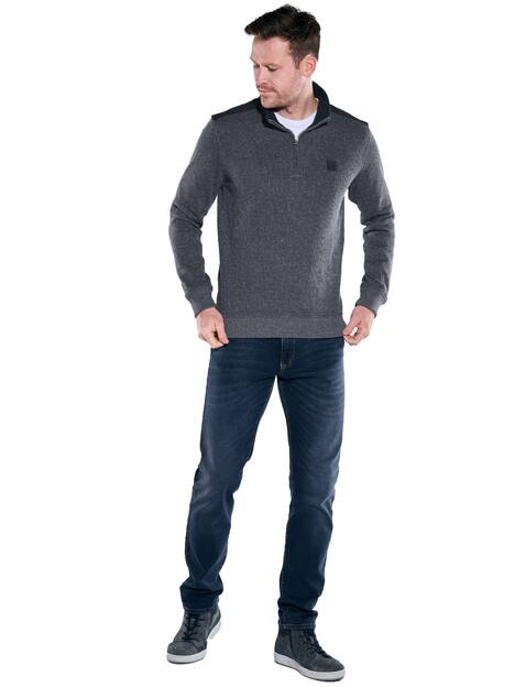 engbers Herren Sweatshirt regular , Saphirblau