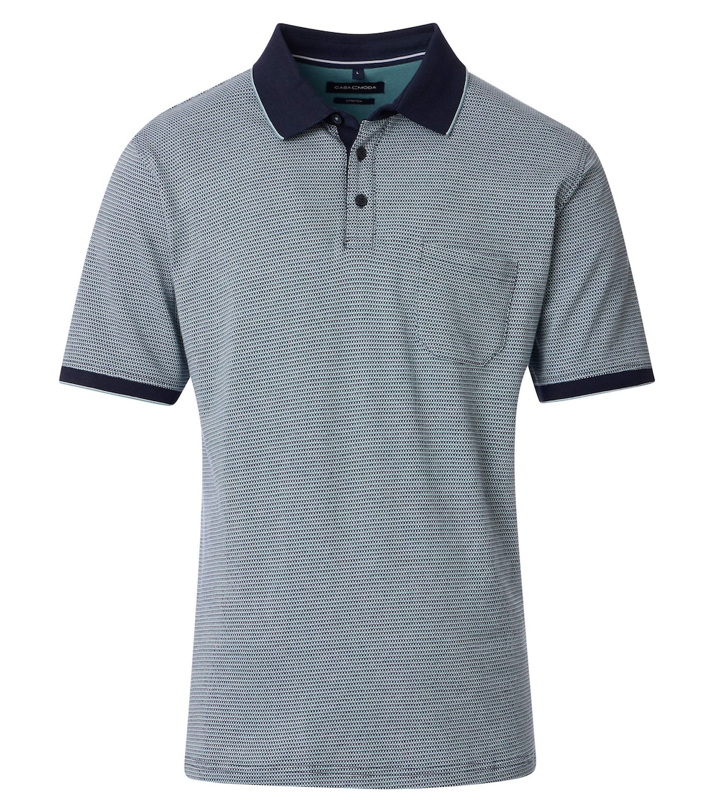 Polo-Shirt gemustert