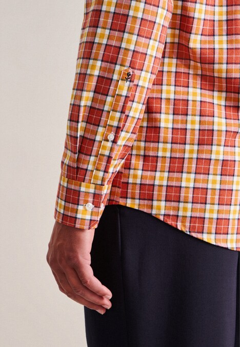 Herren Flanellhemd - Karo