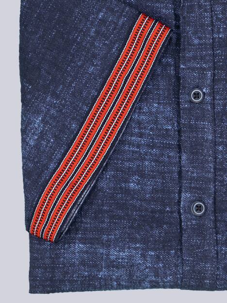 engbers Herren Kurzarm-Hemd regular , Marineblau