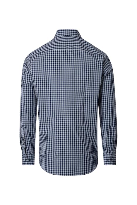 Freizeithemd Langarm kariert Casual Fit