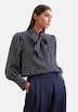Damen Ausgestellte Bluse - Gestreift