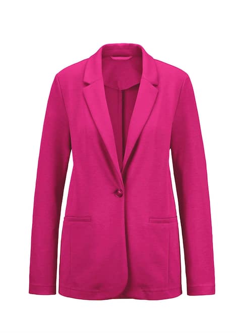 GOLDNER Blazer Lichte jersey blazer met uitstekende bewegingsvrijheid