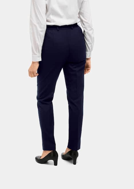 GOLDNER Broek LOUISA Broek LOUISA met gestreken vouwen