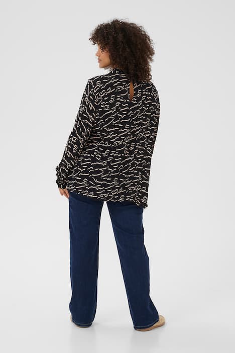 Blouse met lange mouwen Regular fit