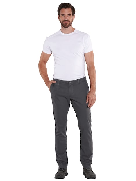 Herren Chino slim fit , Granitgrau