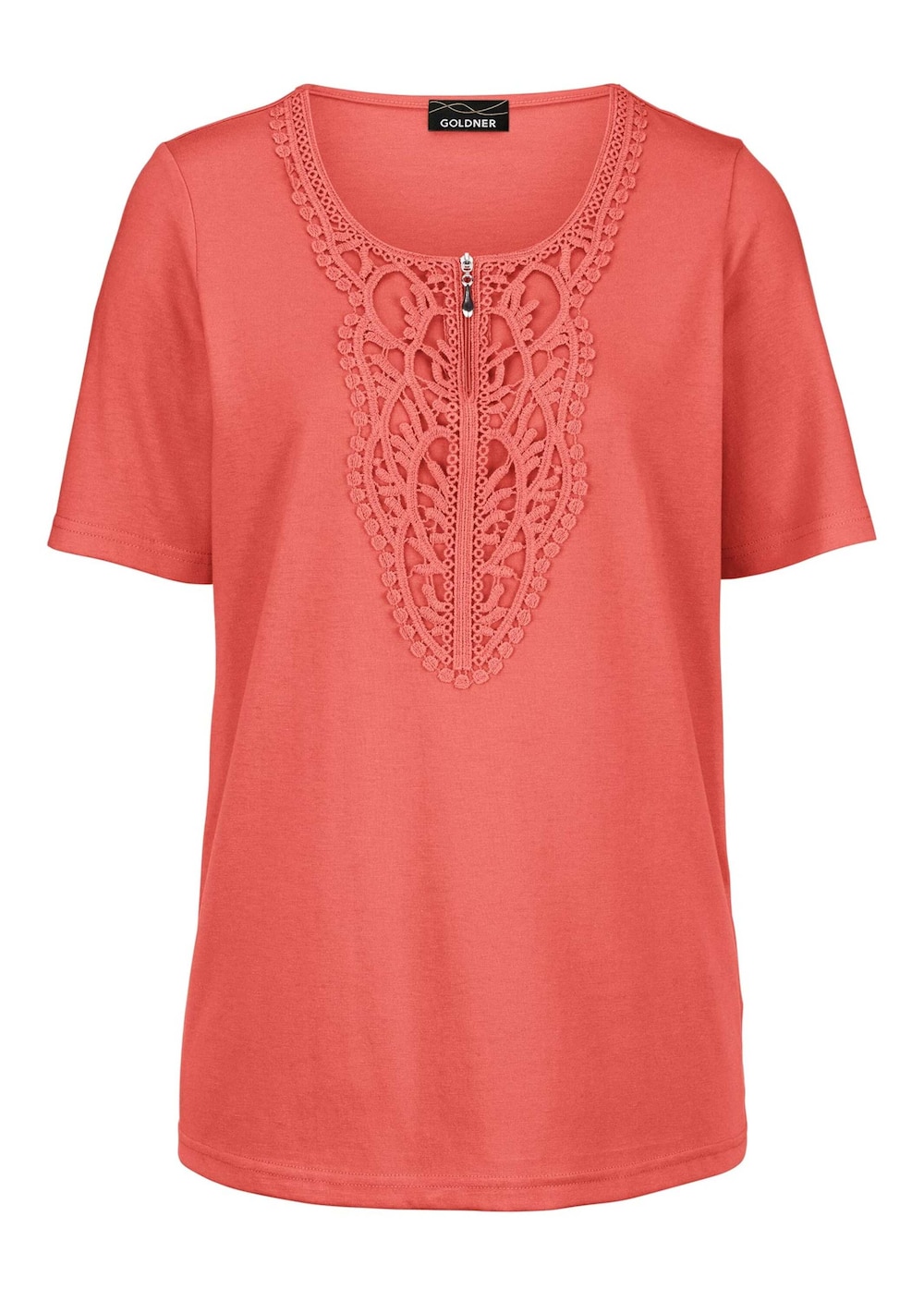 Elegantes Jerseyshirt mit Rundhals