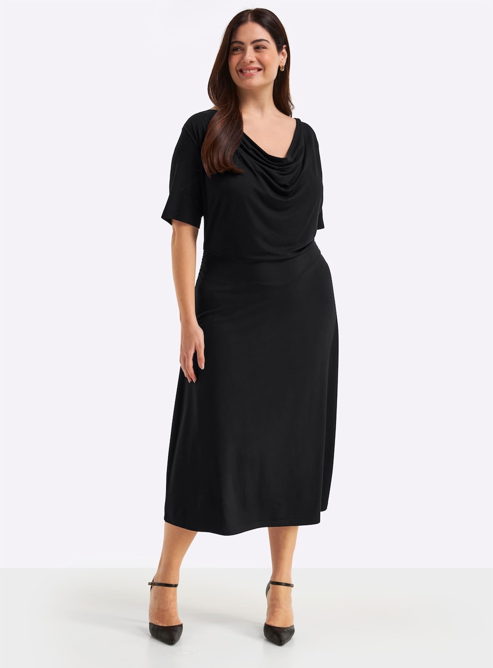 Jersey-Kleid Kurzarm
