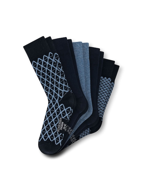 Schiesser Herren Freizeitsocken Bluebird