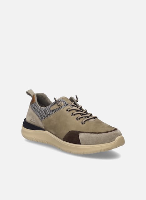 Herren Halbschuh Wales 01, sand-kombi