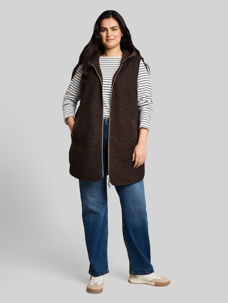 Longstyle Teddy Weste