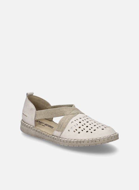 Damen Slipper Sofie 44, offwhite