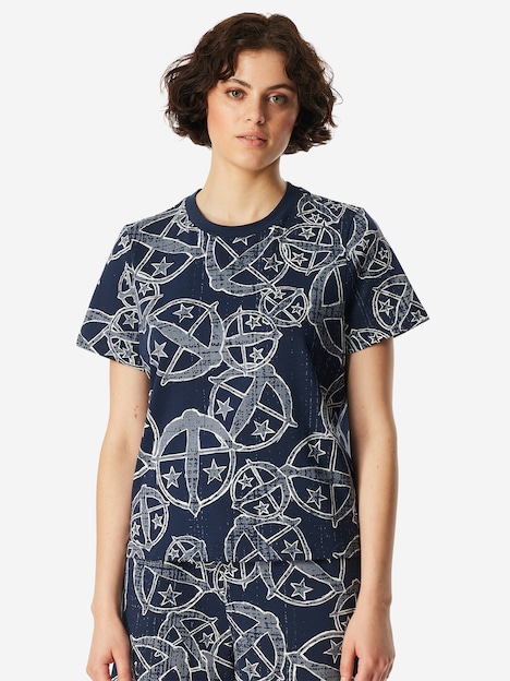 Schiesser Damen T-Shirt SCHIESSER 150 YEARS - multicorol