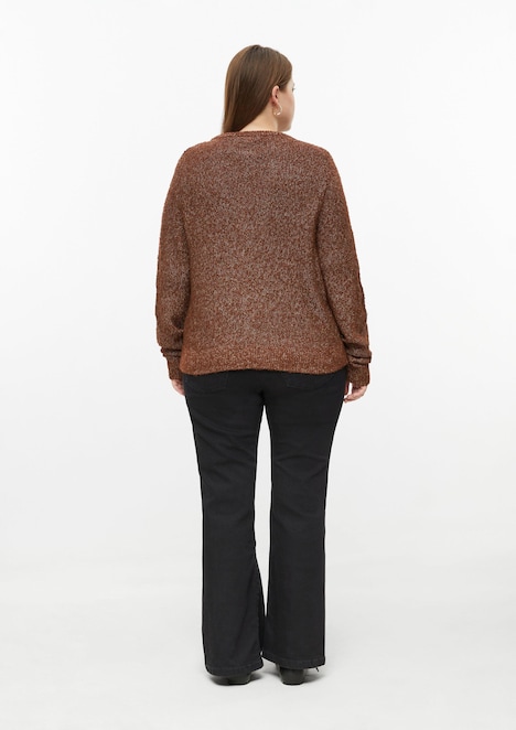 Strickjacke in Bouclé Optik