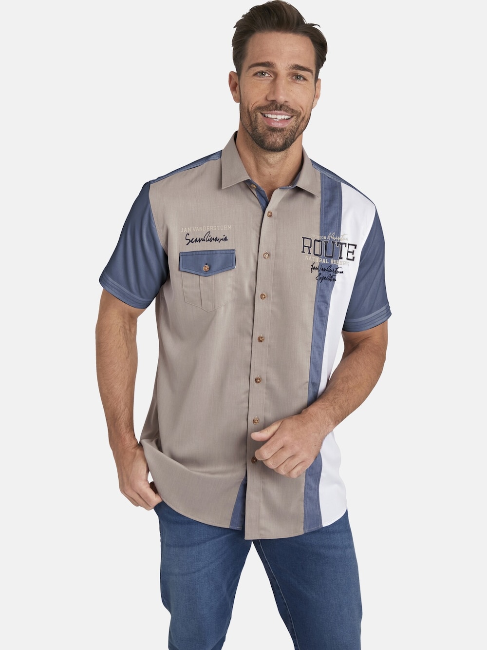Overhemd Met Korte Mouwen BODVAR