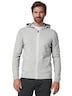 engbers Herren Strickjacke mit Kapuze , Silbergrau