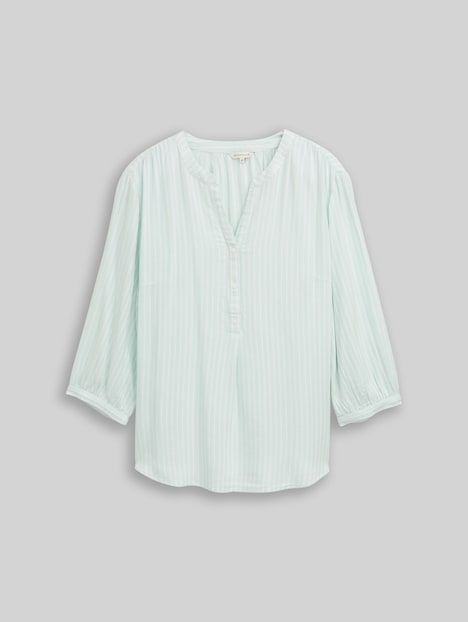 Bluse mit Streifenmuster