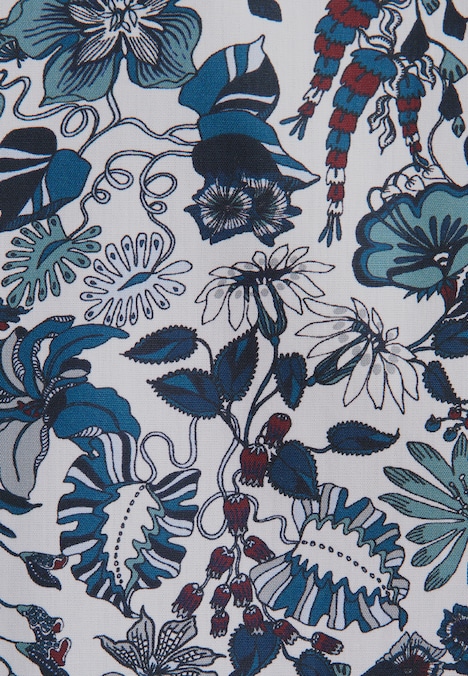 Herren Business Hemd - Geblümt