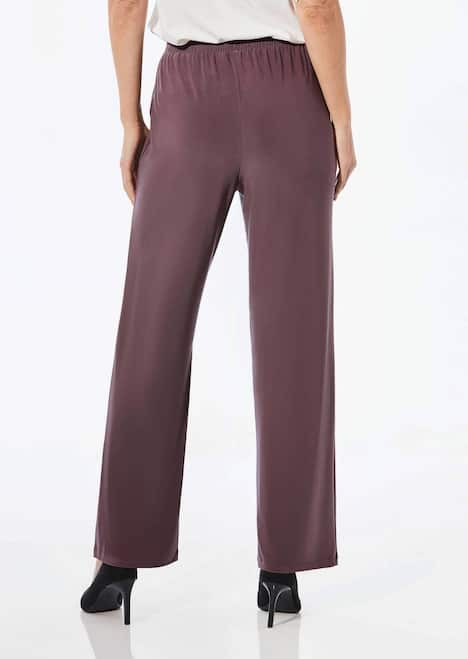 GOLDNER Slinky broek VERA Comfortabele slinky broek met elastische tailleband