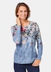 Druckshirt mit floralem Muster