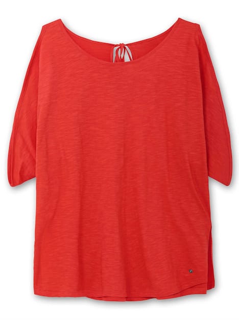 Longshirt Kurzarm Uni