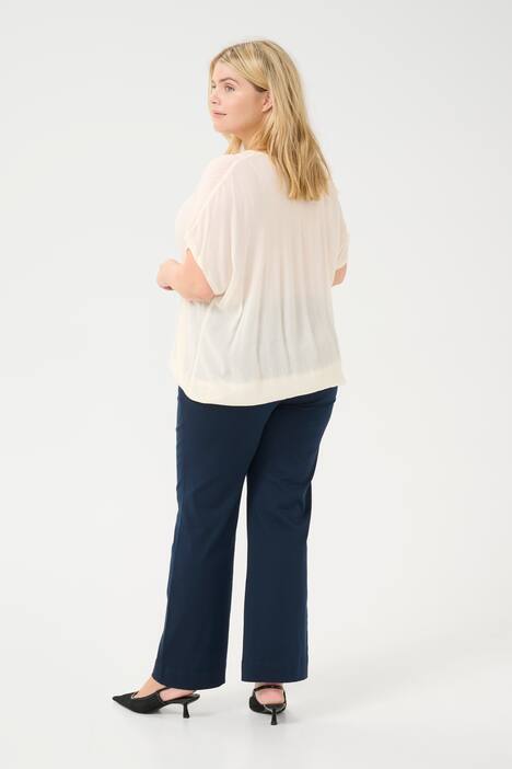 Kurzarm-Bluse Loose fit