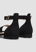 Sandalen in Leder-Optik