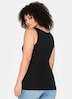 Tanktop Ärmellos Uni Ohne Kragen