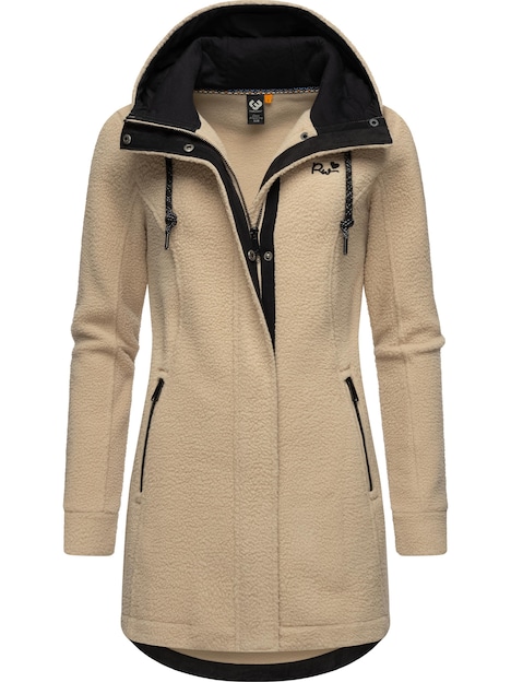 Fellimitatmantel Letti Teddy-Fleece