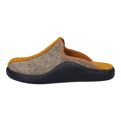 Damen Hausschuh Monaco Damen 62, braun-kombi