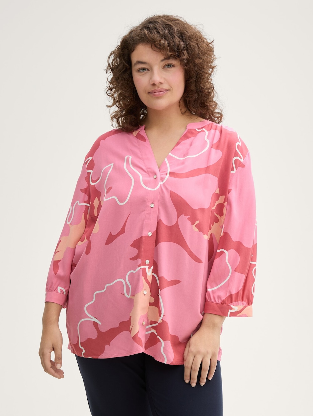 Bluse mit Muster