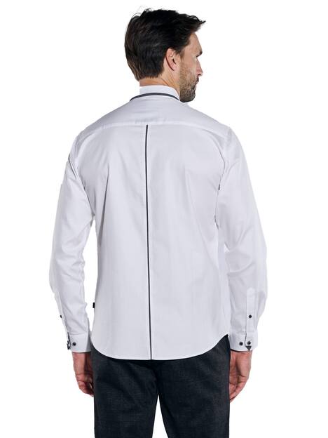 engbers Herren Langarm-Hemd regular , Reinweiss