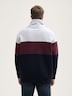 Sweatshirt mit Colour Blocking