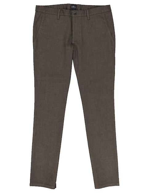 engbers Herren Chino slim fit , Schwarzbraun