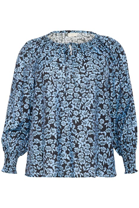 Langarm-Bluse Regular fit