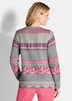 GOLDNER Trui Pullover met modieus Noors dessin
