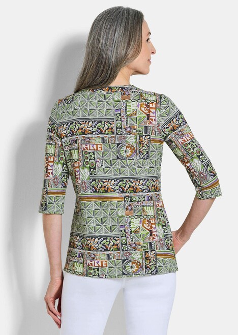 Sommertunika mit Biesen