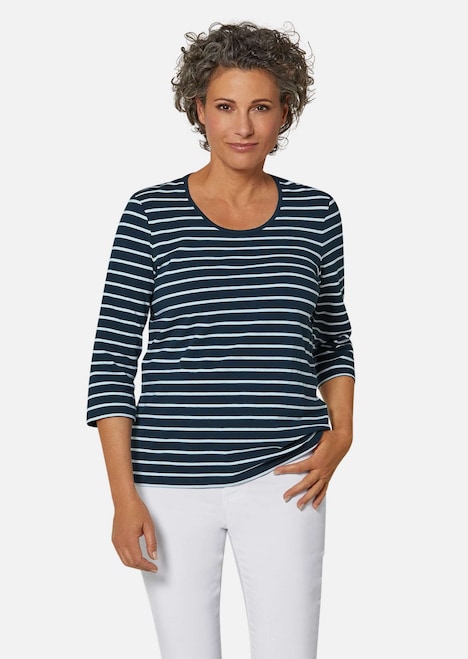 Buntgewirktes Ringelshirt