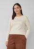 Langarmshirt mit U-Boot-Ausschnitt