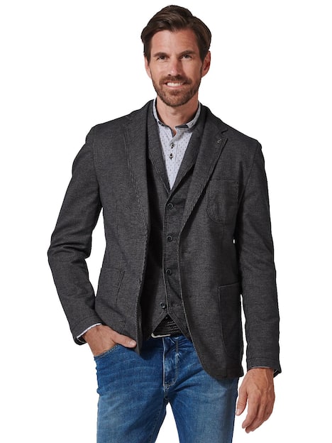 engbers Herren Freizeit-Sakko regular , Dunkelbraun