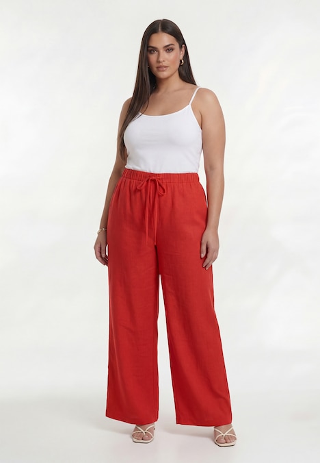 Hose mit einem elastischen Bund