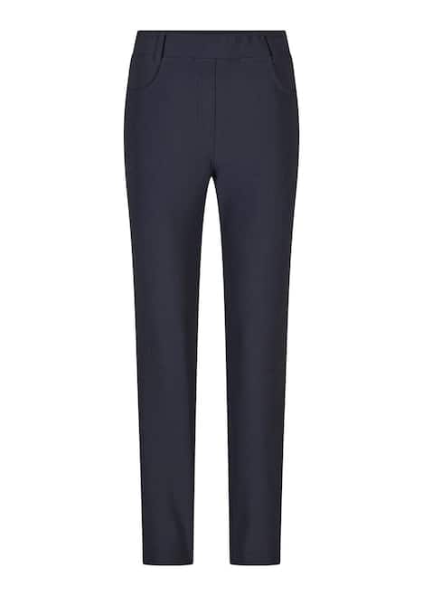 GOLDNER Broek LOUISA Broek LOUISA met fijne keperstructuur