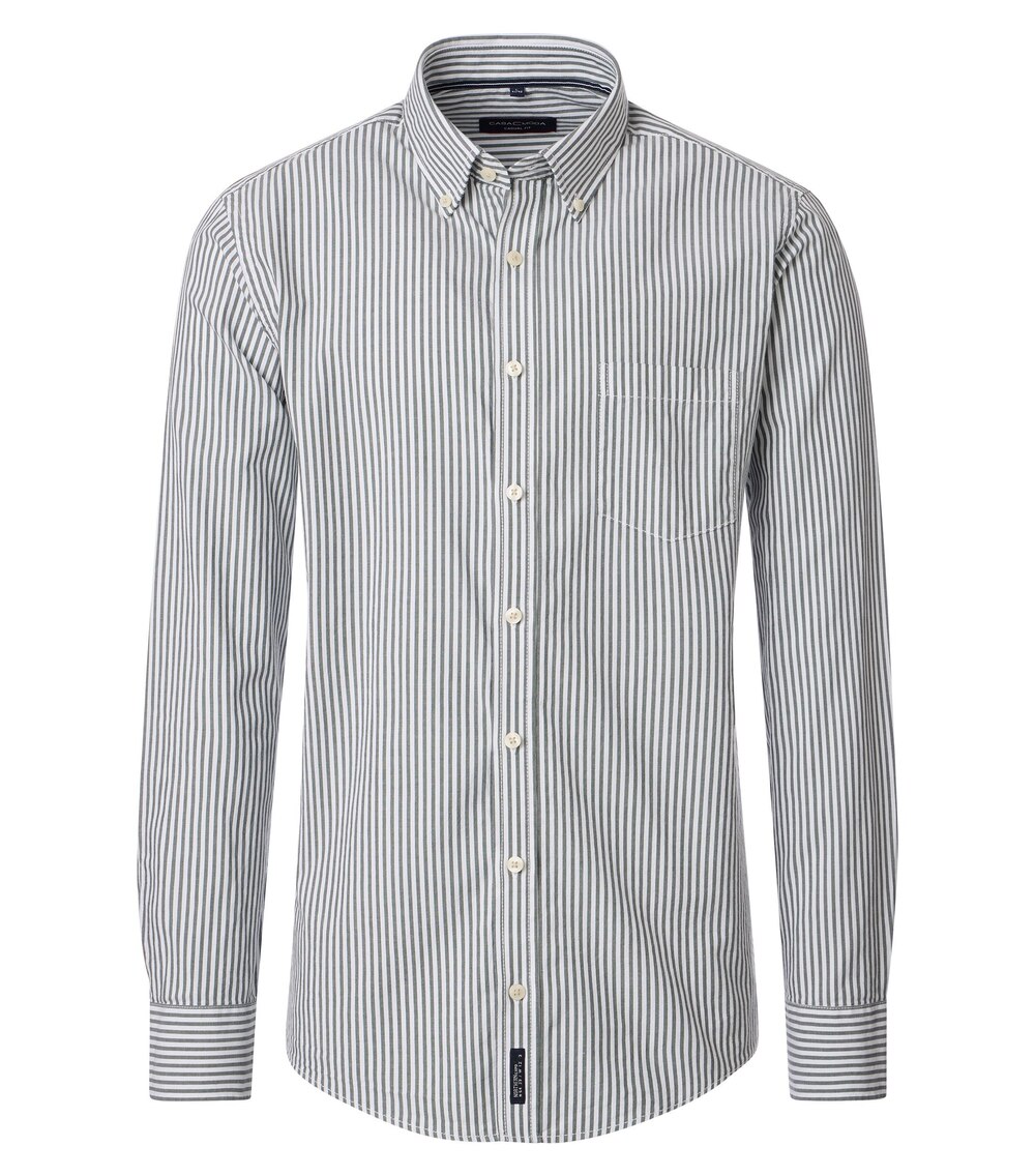 Freizeithemd gestreift Casual Fit