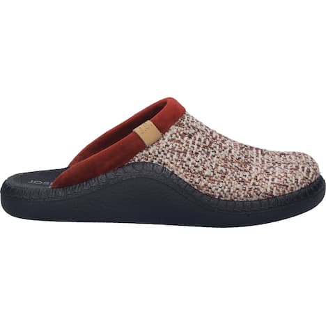 Damen Hausschuh Monaco D 01, bordeaux-kombi