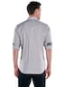 Herren Hemd mit Hahnentrittmuster , Beige
