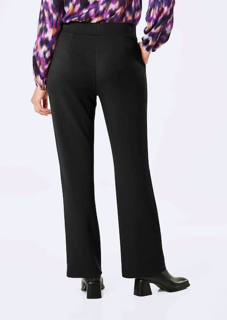 Weite Stoffhose VERA mit Biesen