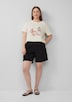 Shorts aus Interlockjersey mit Elastikbund