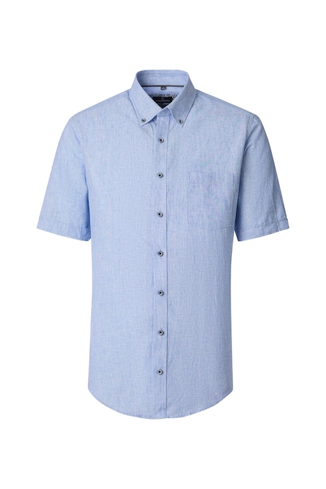 Leinenhemd kurzarm uni Casual Fit