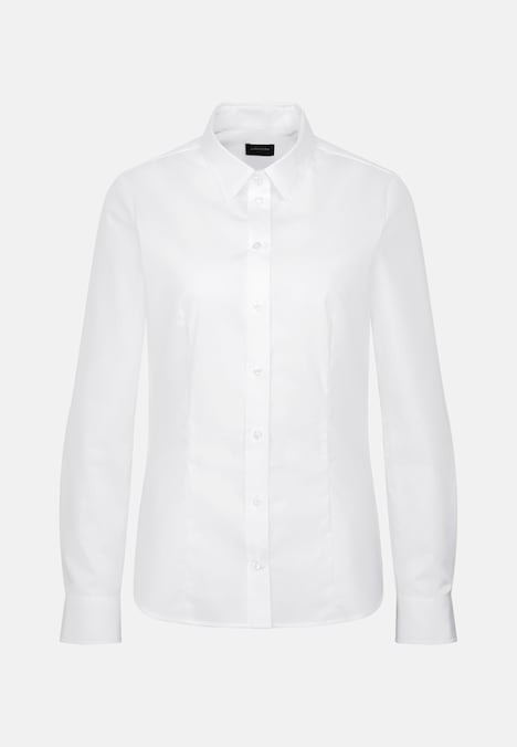 Damen Klassische Bluse - Uni