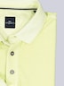 Herren Polo-Shirt strukturiert , Hellgelb